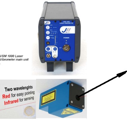 水下振动激光测振仪VSM1000-UNDERWATER